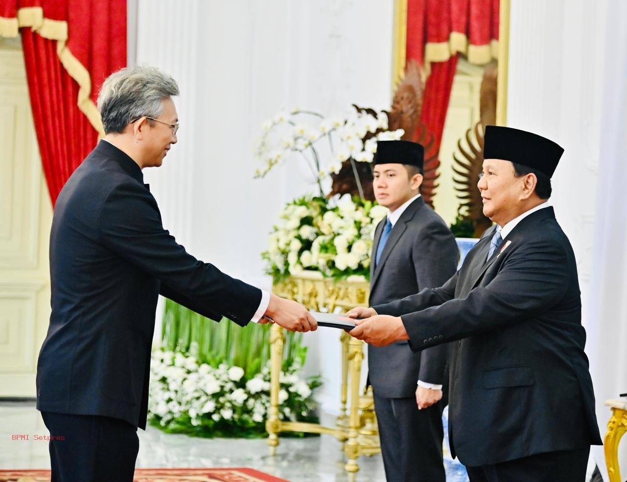 Presiden Terima Surat Kepercayaan 7 Duta Besar
