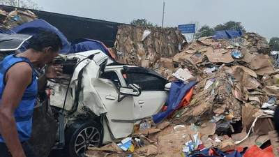 Kecelakaan Maut Cipularang Renggut 1 Nyawa Lukai 24 Orang
